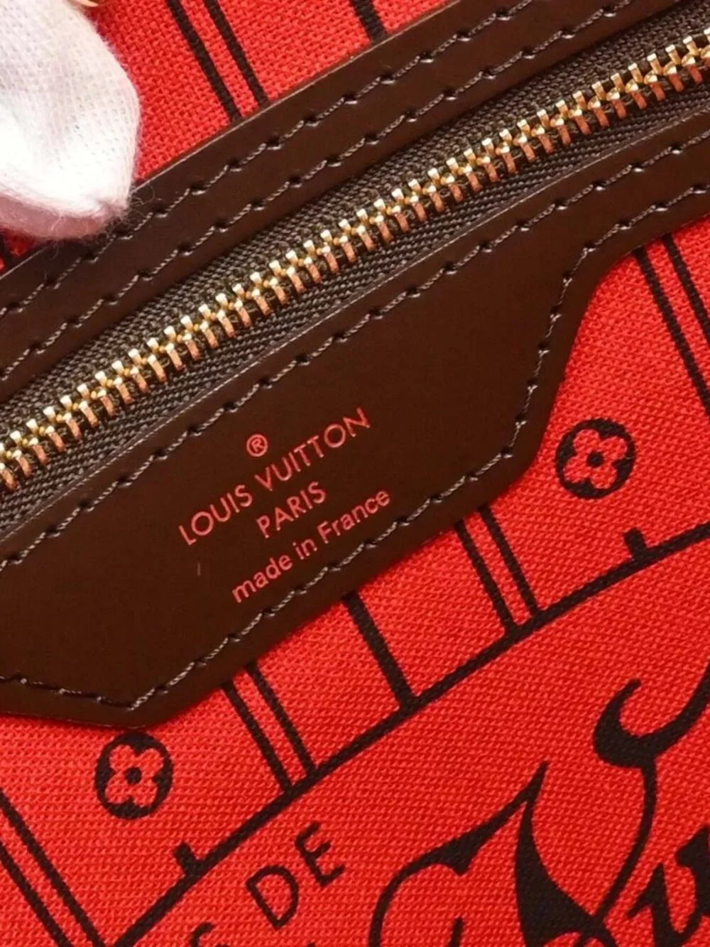 Louis Vuitton Damier Neverfull MM Tote Handbag N51105